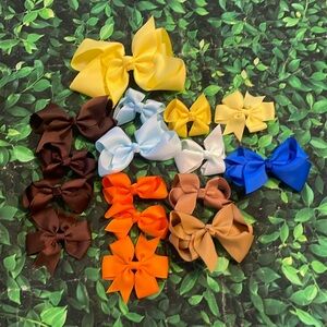 Grosgrain bow mixed lot new